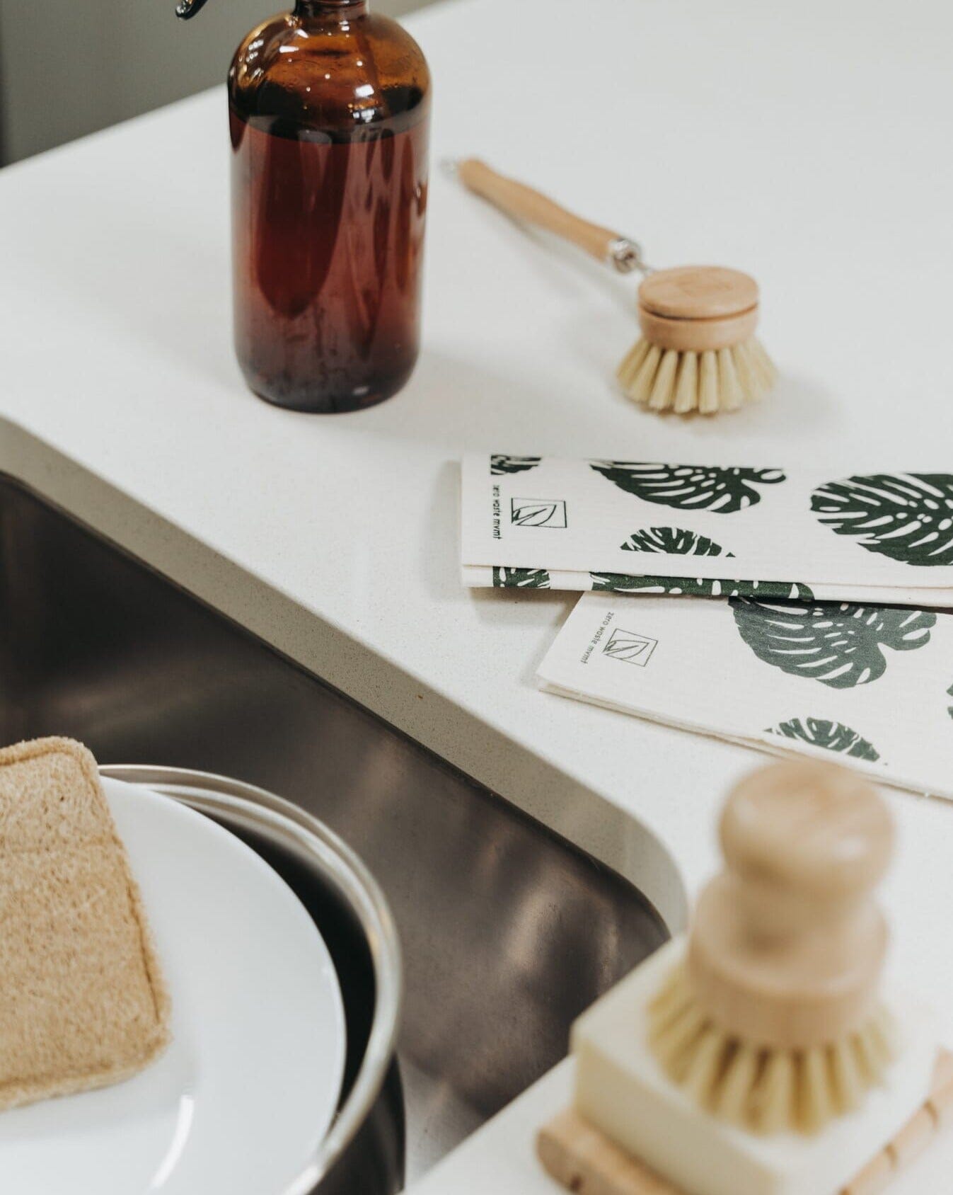 Lot de 2 lavettes suédoises