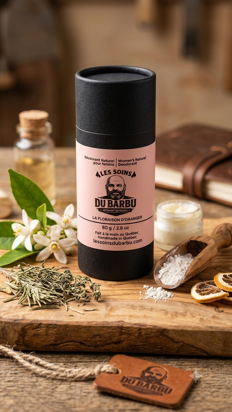 Déodorant Féminin Floraison D'Oranger – Les Soins Du Barbu