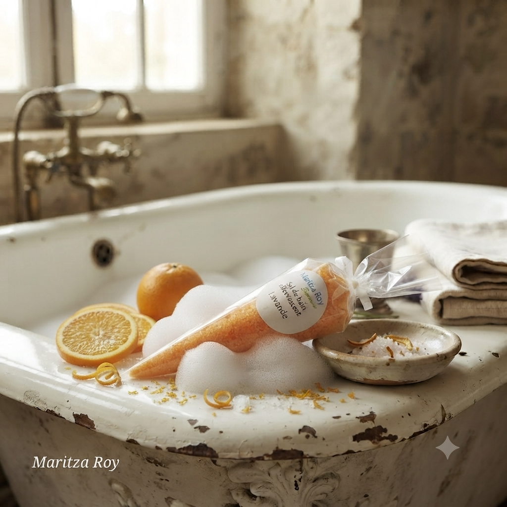 Sel de bain effervescent Tranche de fruit