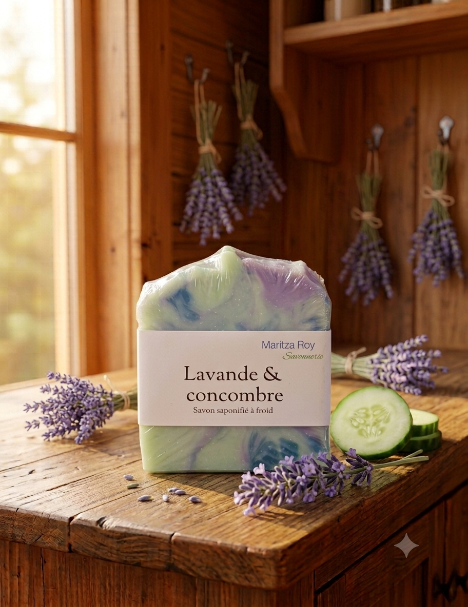 Savon Lavande & concombre