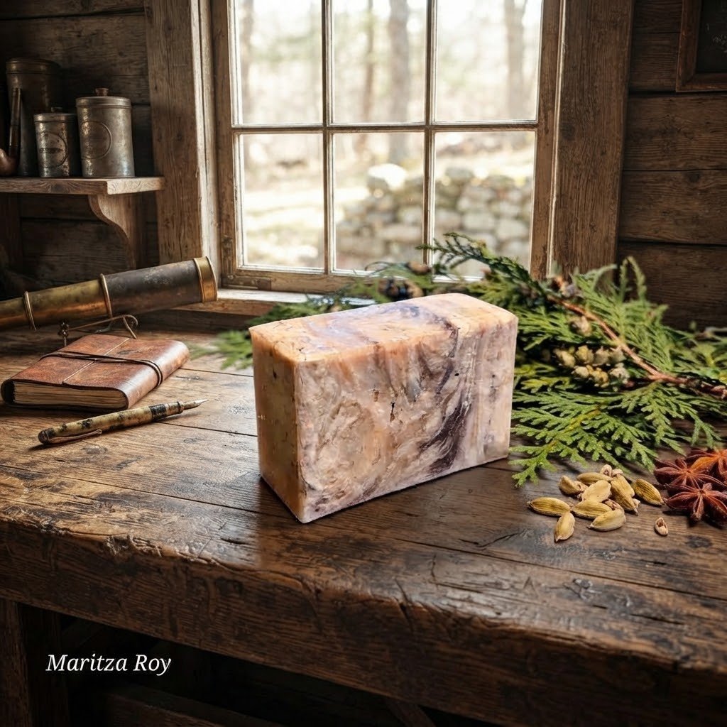 Savon Cèdre et Épices - Savonnerie Maritza Roy