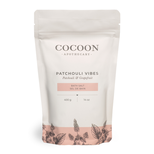 Patchouli Vibes — Sels de bain revitalisants