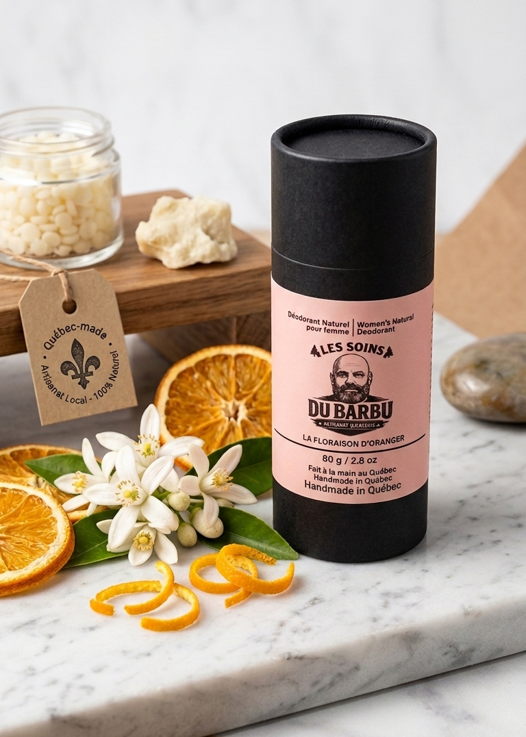 Déodorant Féminin Floraison D'Oranger – Les Soins Du Barbu