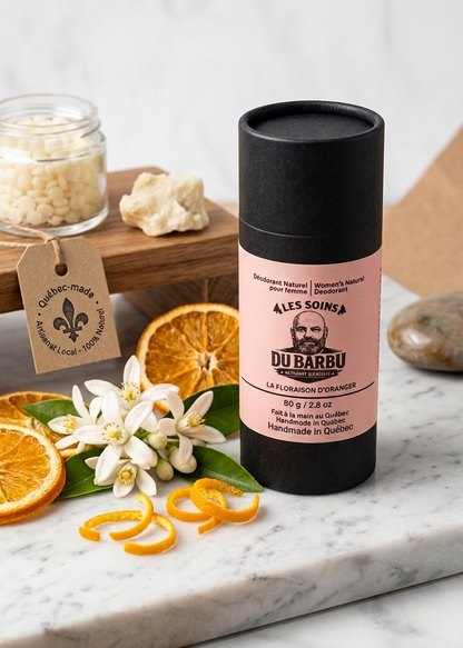 Déodorant Féminin Floraison D'Oranger – Les Soins Du Barbu
