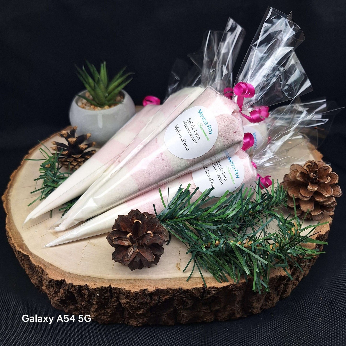 Sel de bain effervescent Melon d’eau