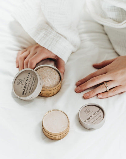 Après-shampoing solide | Cèdre + Patchouli