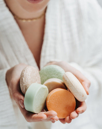 Après-Shampoing Solide Menthe Poivrée + Eucalyptus | Zéro Déchet