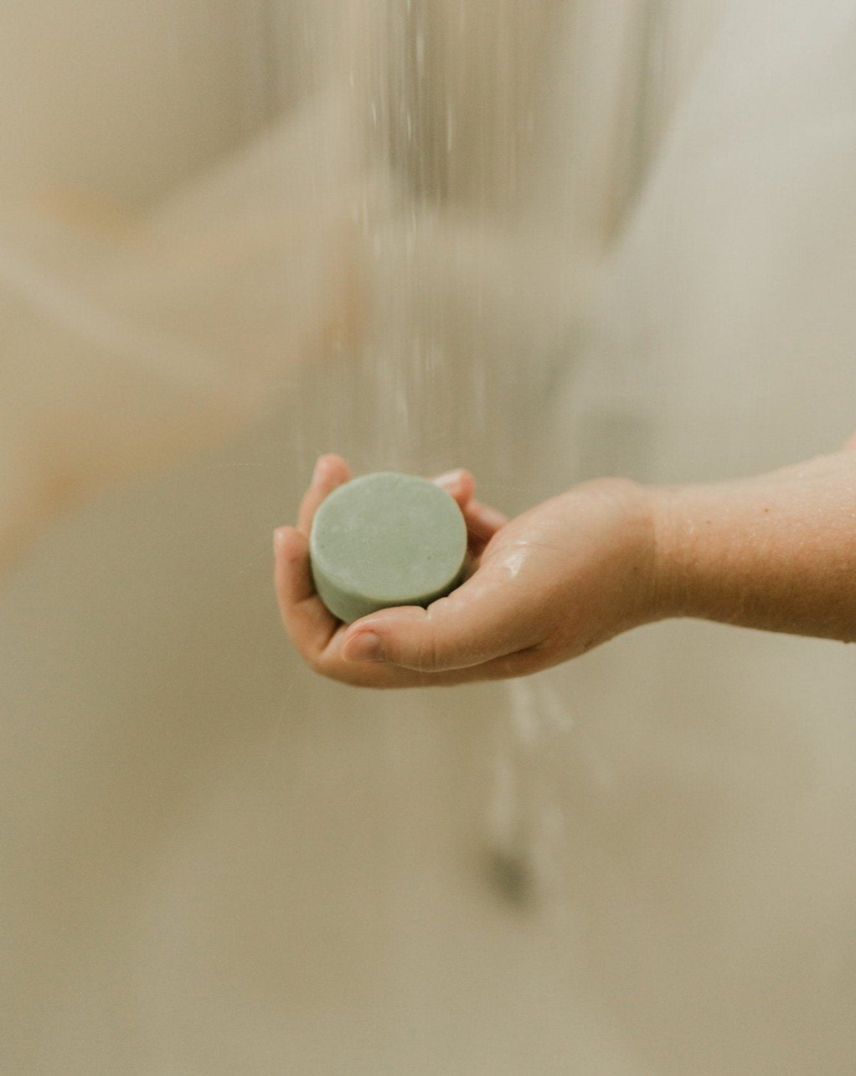 Après-Shampoing Solide Menthe Poivrée + Eucalyptus | Zéro Déchet