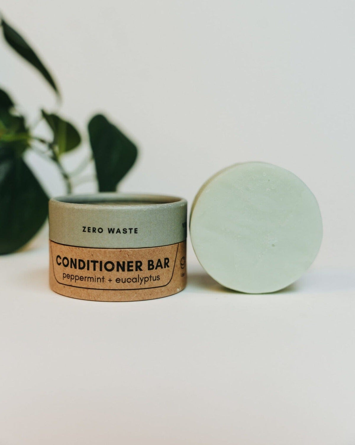 Après-Shampoing Solide Menthe Poivrée + Eucalyptus | Zéro Déchet