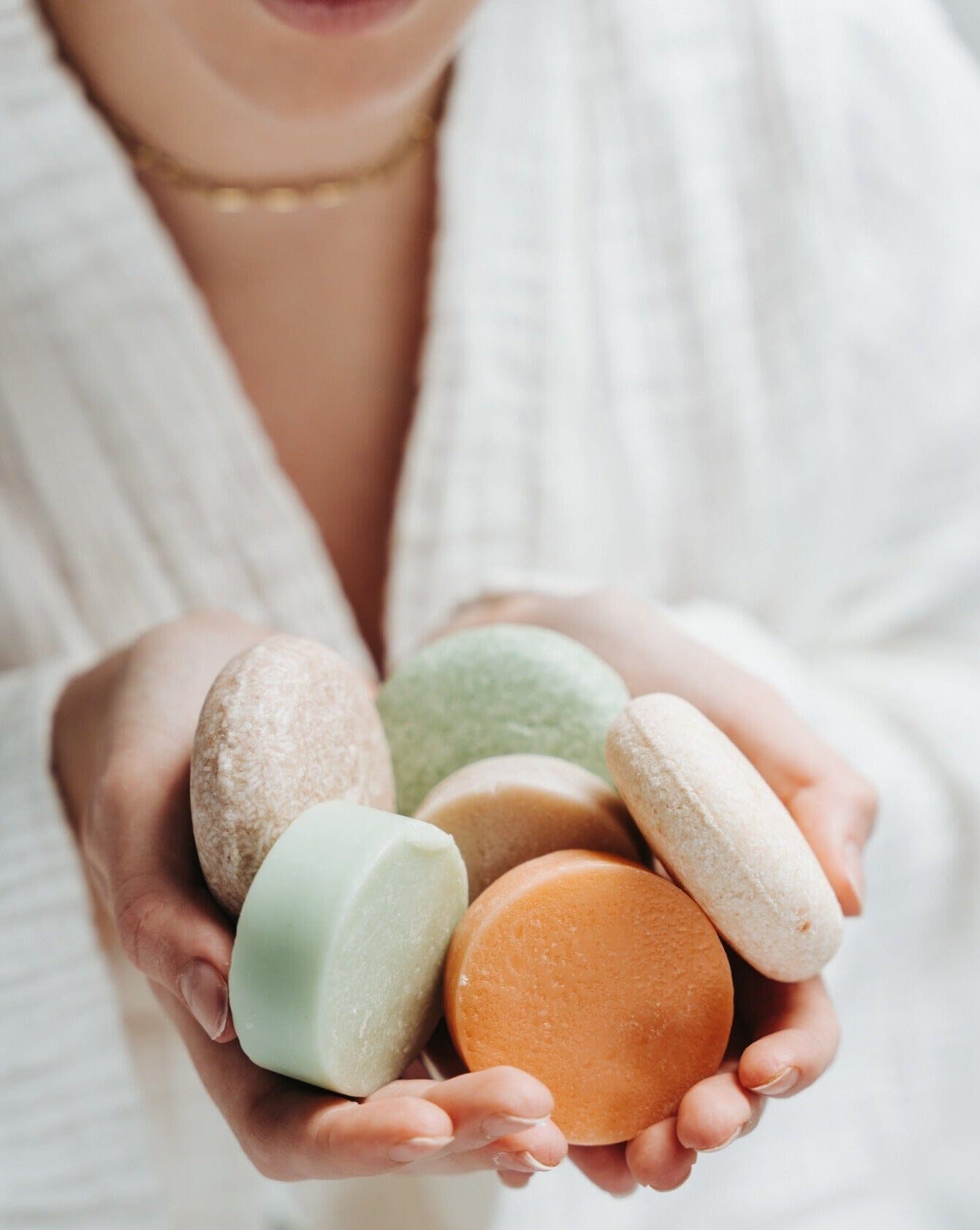 Après-Shampoing Solide Orange Douce & Pamplemousse | Zéro Déchet