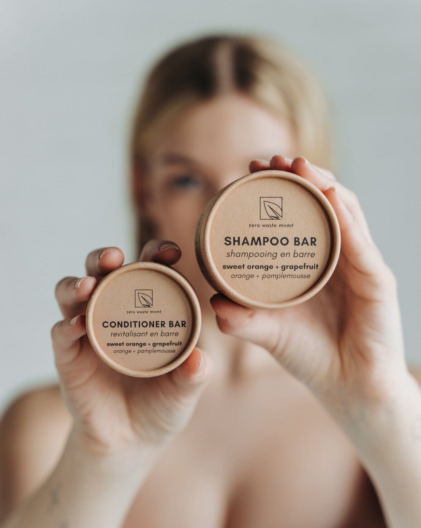 Après-Shampoing Solide Orange Douce & Pamplemousse | Zéro Déchet