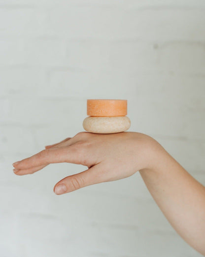 Après-Shampoing Solide Orange Douce & Pamplemousse | Zéro Déchet