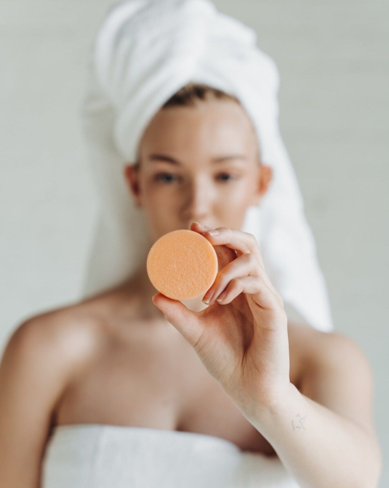 Après-Shampoing Solide Orange Douce & Pamplemousse | Zéro Déchet