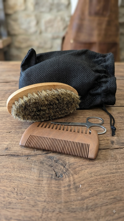 Kit d'Entretien Complet pour Barbe et Moustache - Les Soins Du Barbu