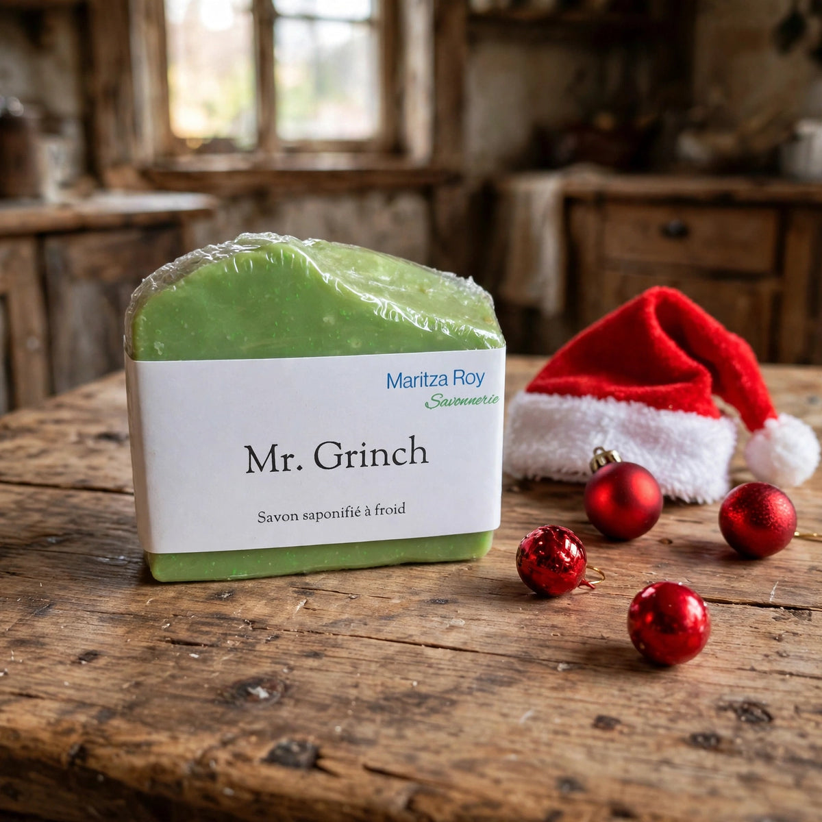 Savon Mr. Grinch — Savonnerie Maritza Roy