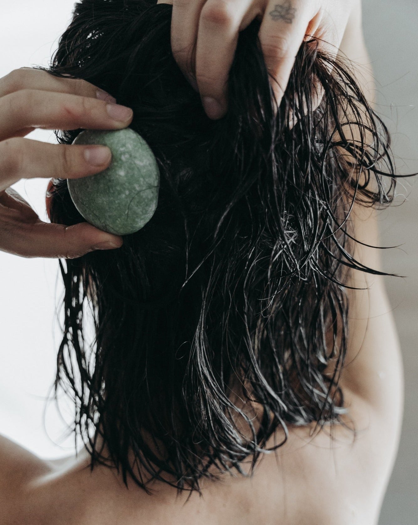 Shampooing solide Menthe Poivrée + Eucalyptus